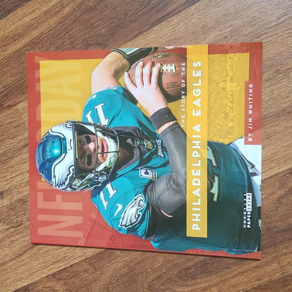 The Story of the Philadelphia Eagles by Jim Whiting paperback